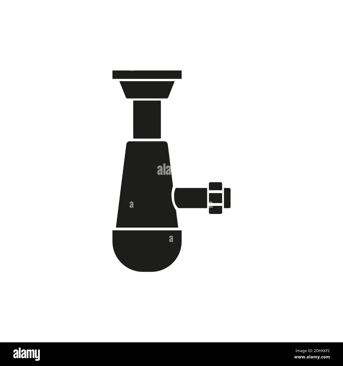 siphon de salle de bain élément d'icône de plomberie pour le concept mobile et les applications web. L'icône de siphon de salle de bains à ligne mince peut être utilisée pour le web et le mobile. Haut de gamme Illustration de Vecteur