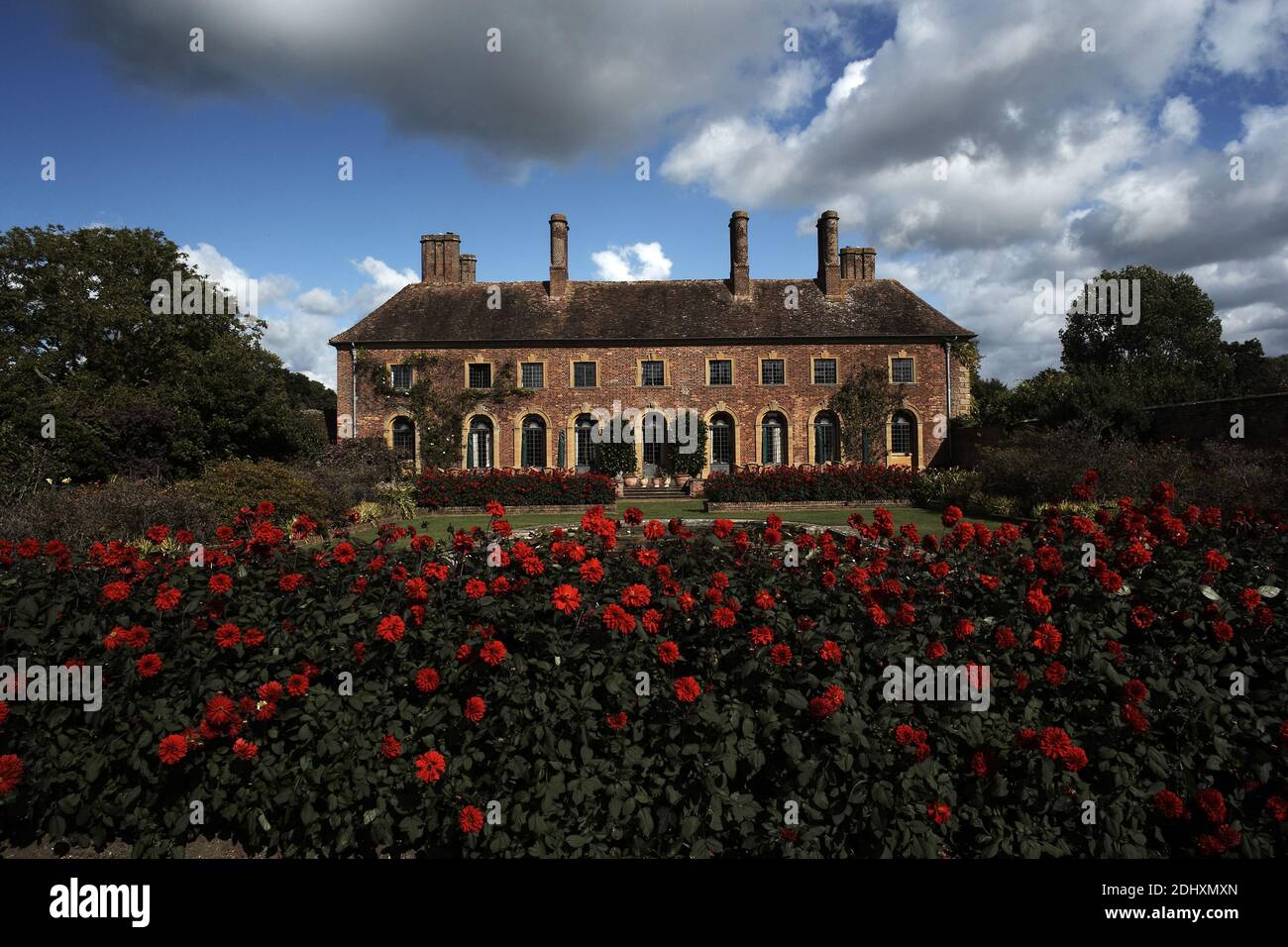 Barrington court Tudor Manor House à Somerset, Angleterre Banque D'Images