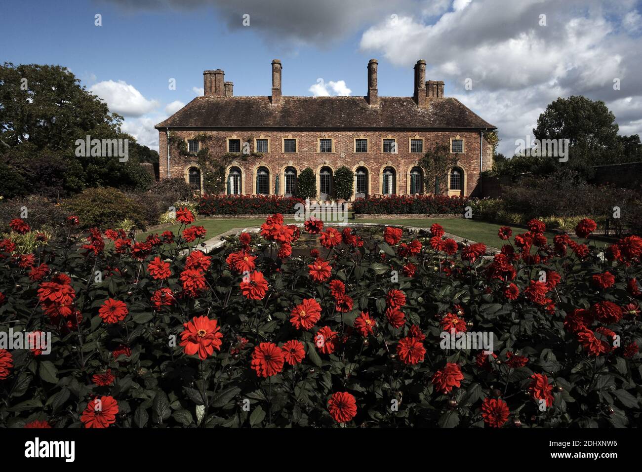 Barrington court Tudor Manor House à Somerset, Angleterre Banque D'Images