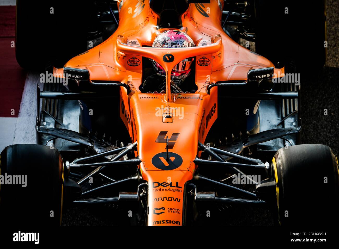 04 NORRIS Lando (gbr), McLaren Renault F1 MCL35, action pendant le Grand Prix Etihad Airways Abu Dhabi 2020 de Formule 1, du 11 au 13 décembre 2020 sur le circuit Yas Marina, à Abu Dhabi - photo Antonin Vincent / DPPI / LM Banque D'Images