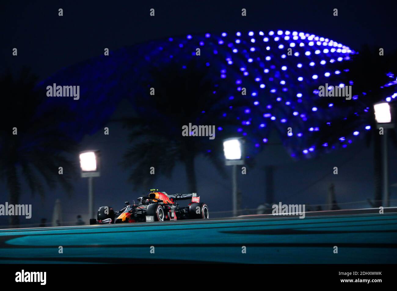 Abou Dhabi. 12 décembre 2020. 23 ALBON Alexander (tha), Aston Martin Red Bull Racing Honda RB16, action pendant la Formule 1 Etihad Airways Grand Prix 2020, du 11 au 13 décembre 2020 sur le circuit Yas Marina, à Abu Dhabi - photo Antonin Vincent / DPPI / LM crédit : Gruppo Editoriale LiveMedia/Alay Live News Banque D'Images
