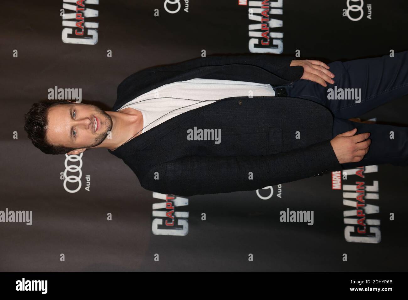 Christian Millette au Captain America : première de la guerre civile au Grand Rex, à Paris, en France, le 18 avril 2016. Photo de Jerome Domine/ABACAPRESS.COM Banque D'Images
