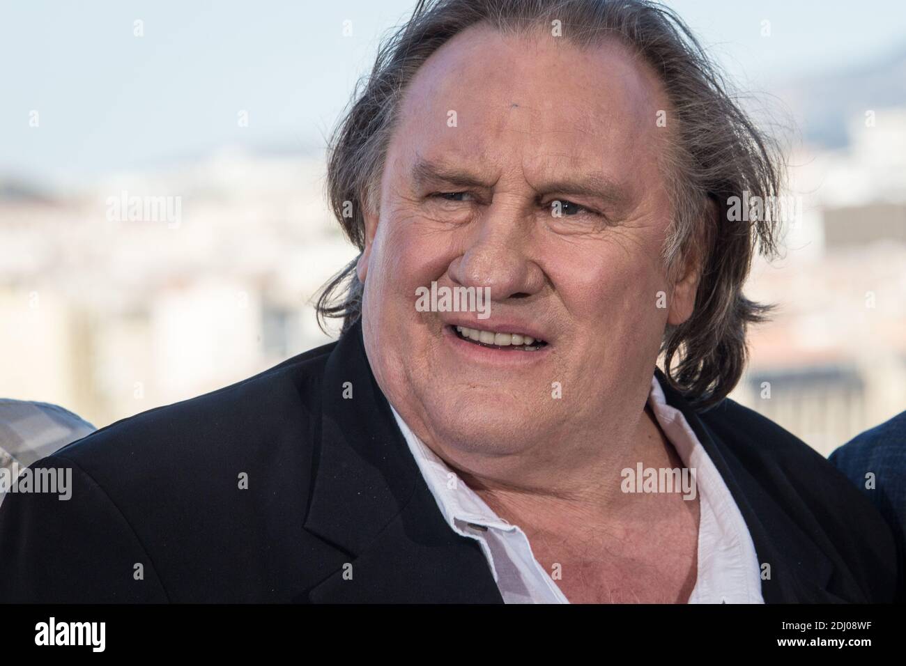 Gerard Depardieu assistant à la "Marseille" Netflix TV Serie Wold première  au Palais du Pharo à Marseille le 4 mai 2016 à Marseille, France. Photo de  Franck Bessiere/ABACAPRESS.COM Photo Stock - Alamy