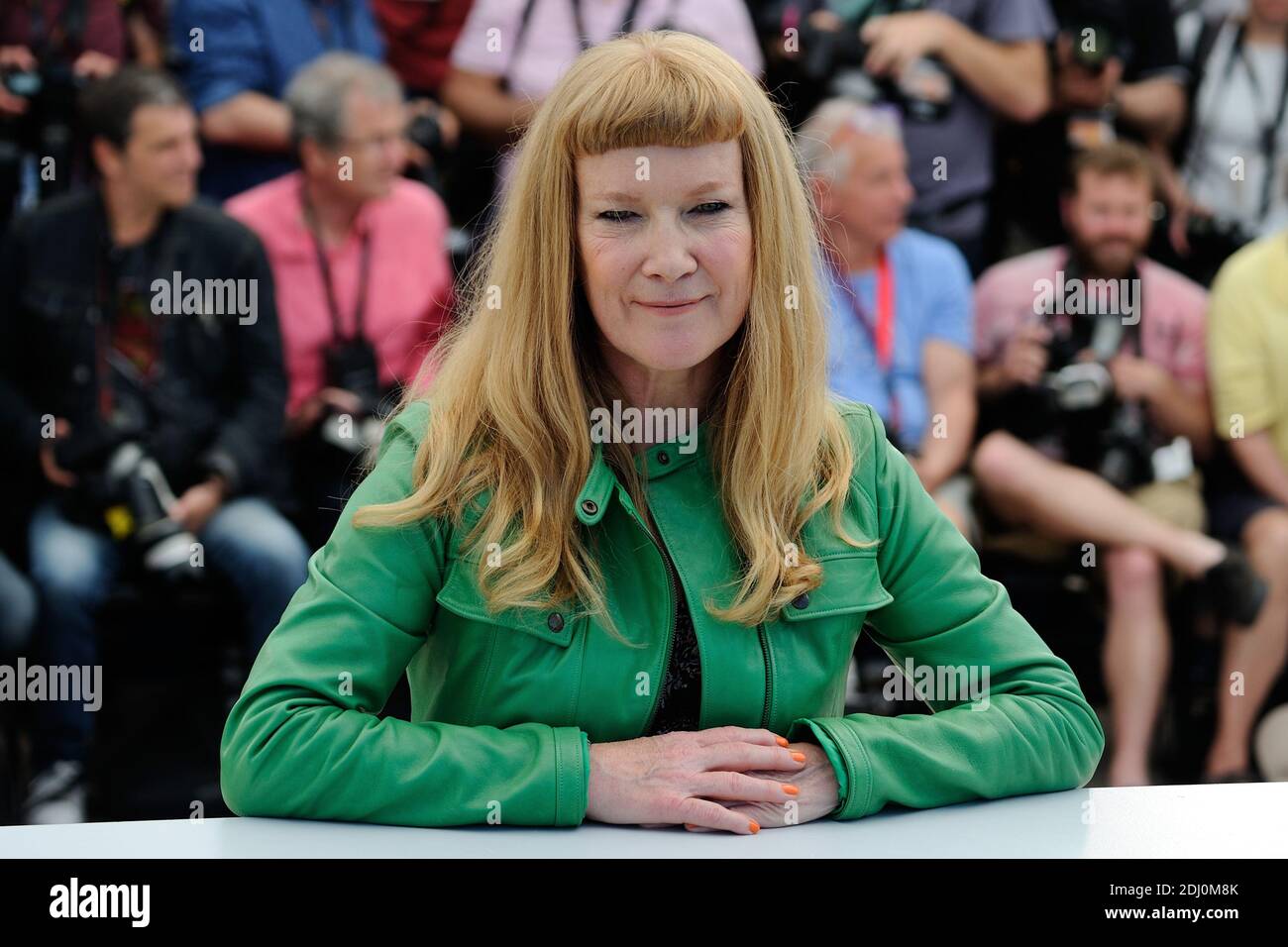 Andrea Arnold participe au photocall 'American Honey' au Palais des Festivals de Cannes, France, le 15 mai 2016, dans le cadre du 69e Festival de Cannes. Photo d'Aurore Marechal/ABACAPRESS.COM Banque D'Images