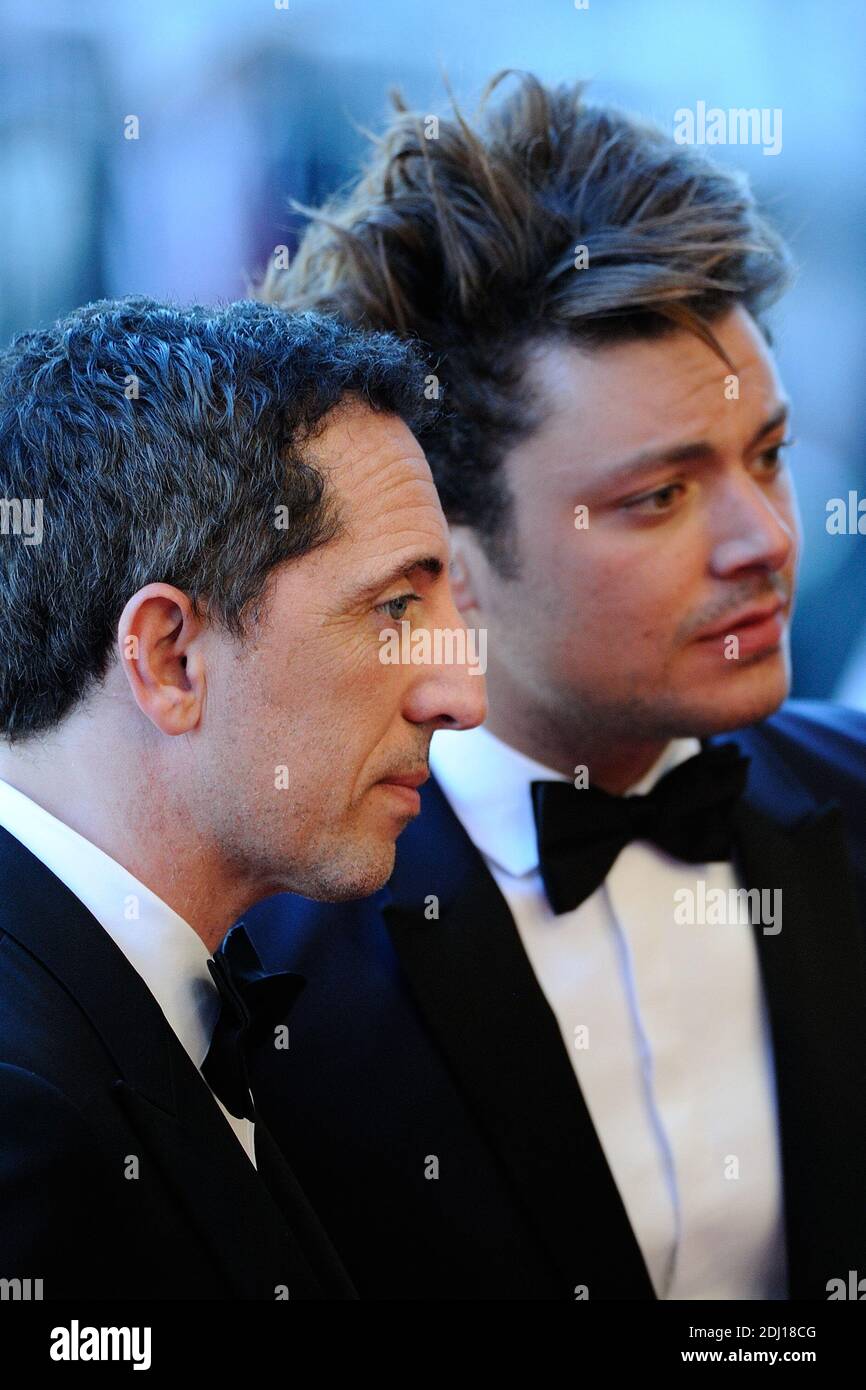 Gad Elmaleh et keV Adams assistent à la projection d'elle au Palais des Festivals de Cannes, France, le 21 mai 2016, dans le cadre du 69e Festival de Cannes. Photo d'Aurore Marechal/ABACAPRESS.COM Banque D'Images