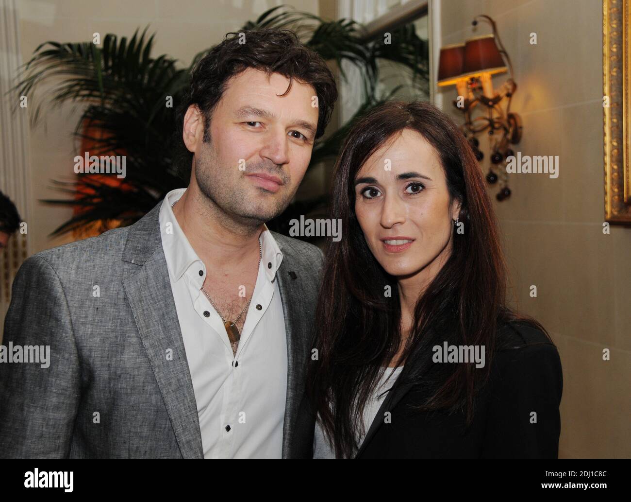 Jean-Pierre Danel et sa femme Marie a l’Hotel Balzac a Paris, France