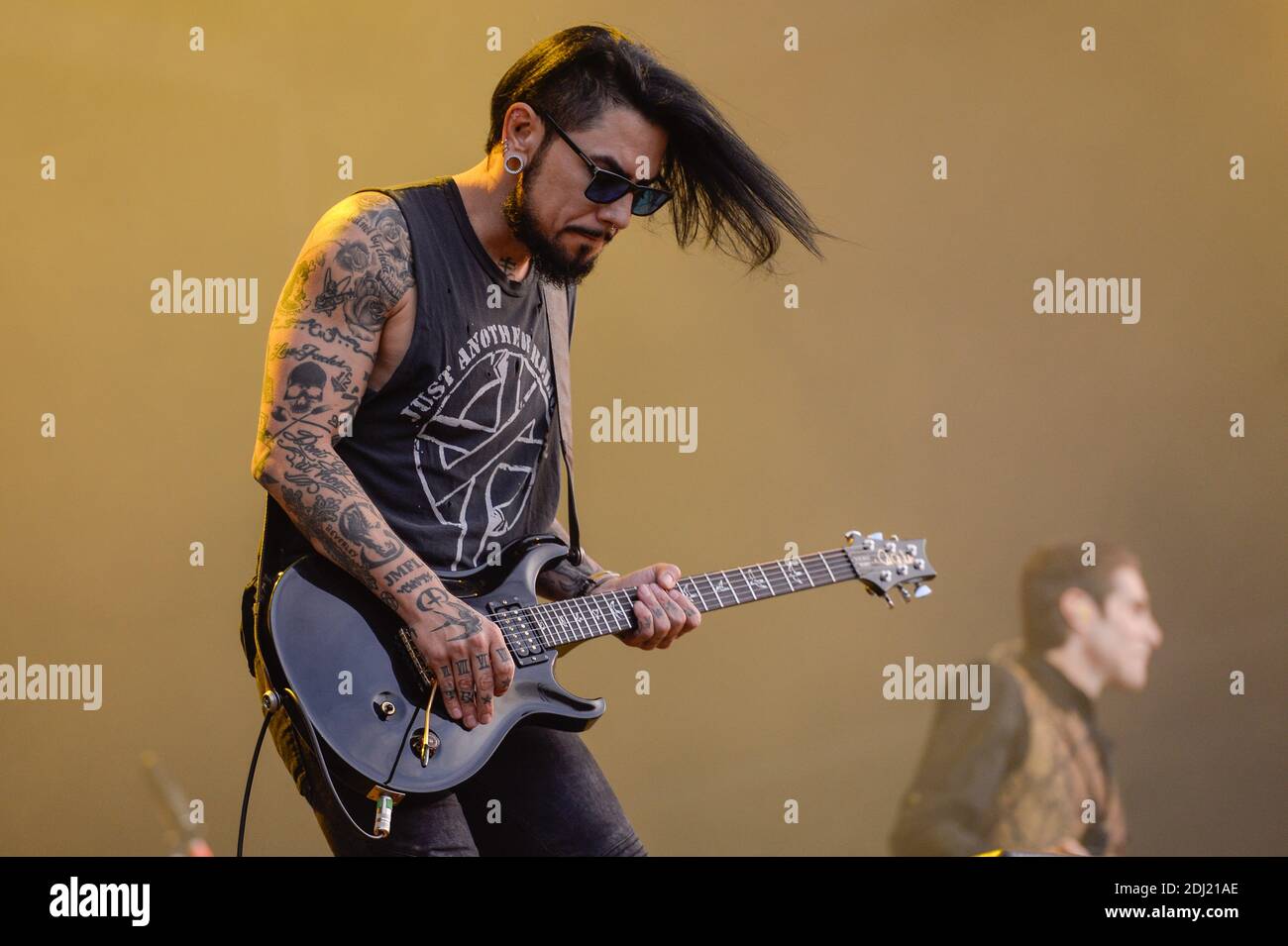 Jane's addiction en direct lors de la 1ère édition du Download Festival à Paris, France, le 11 juin 2016. Photo Julien Reynaud/APS-Medias/ABACAPRESS.COM Banque D'Images