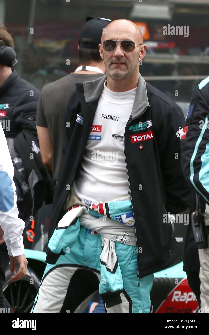 Fabien Barthez participe à la 84e course d'endurance le Mans de 24 heures au Mans, dans l'ouest de la France, le 18 juin 2016. Photo par ABACAPRESS.COM Banque D'Images