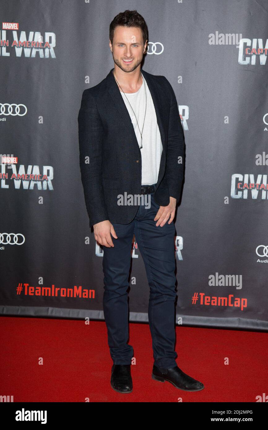 CHRISTIAN MILLETTE - PREMIÈRE DU FILM 'CAPTAIN AMERICA : CIVIL WAR' AU GRAND REX, PARIS, 18/04/2016 PHOTO DE NASSER BERZANE/ABACAPRESS.COM Banque D'Images