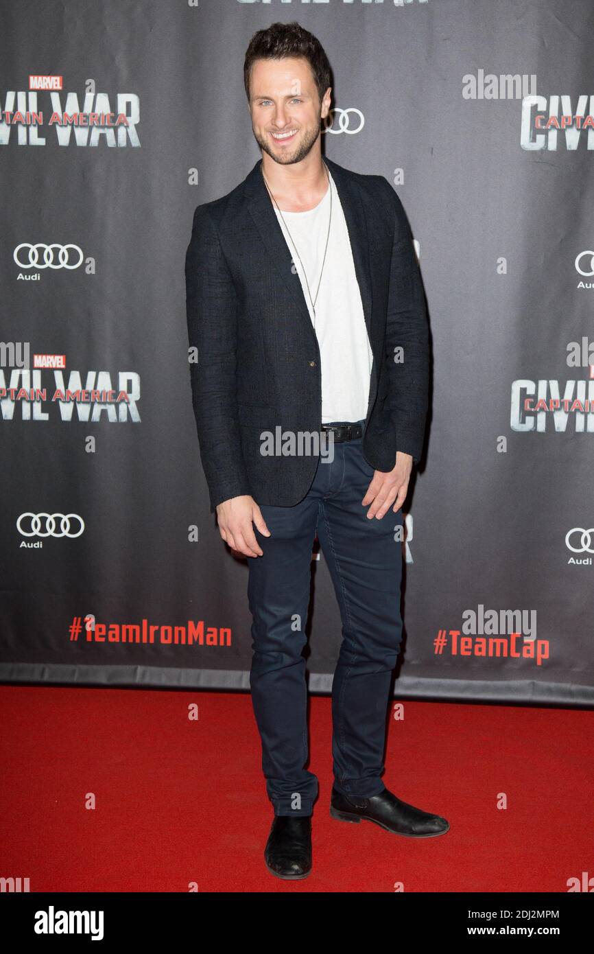 CHRISTIAN MILLETTE - PREMIÈRE DU FILM 'CAPTAIN AMERICA : CIVIL WAR' AU GRAND REX, PARIS, 18/04/2016 PHOTO DE NASSER BERZANE/ABACAPRESS.COM Banque D'Images