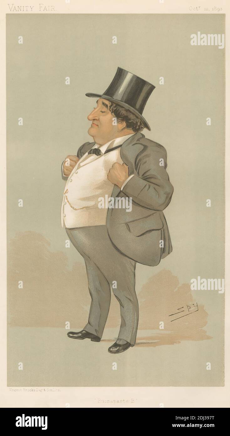 Politiciens - Vanity Fair - Buonaparte B. M. Thomas Henry Bolton. 12 octobre 1893, Leslie Matthew 'Spy' Ward, 1851–1922, British, 1893, Chromolithograph Banque D'Images