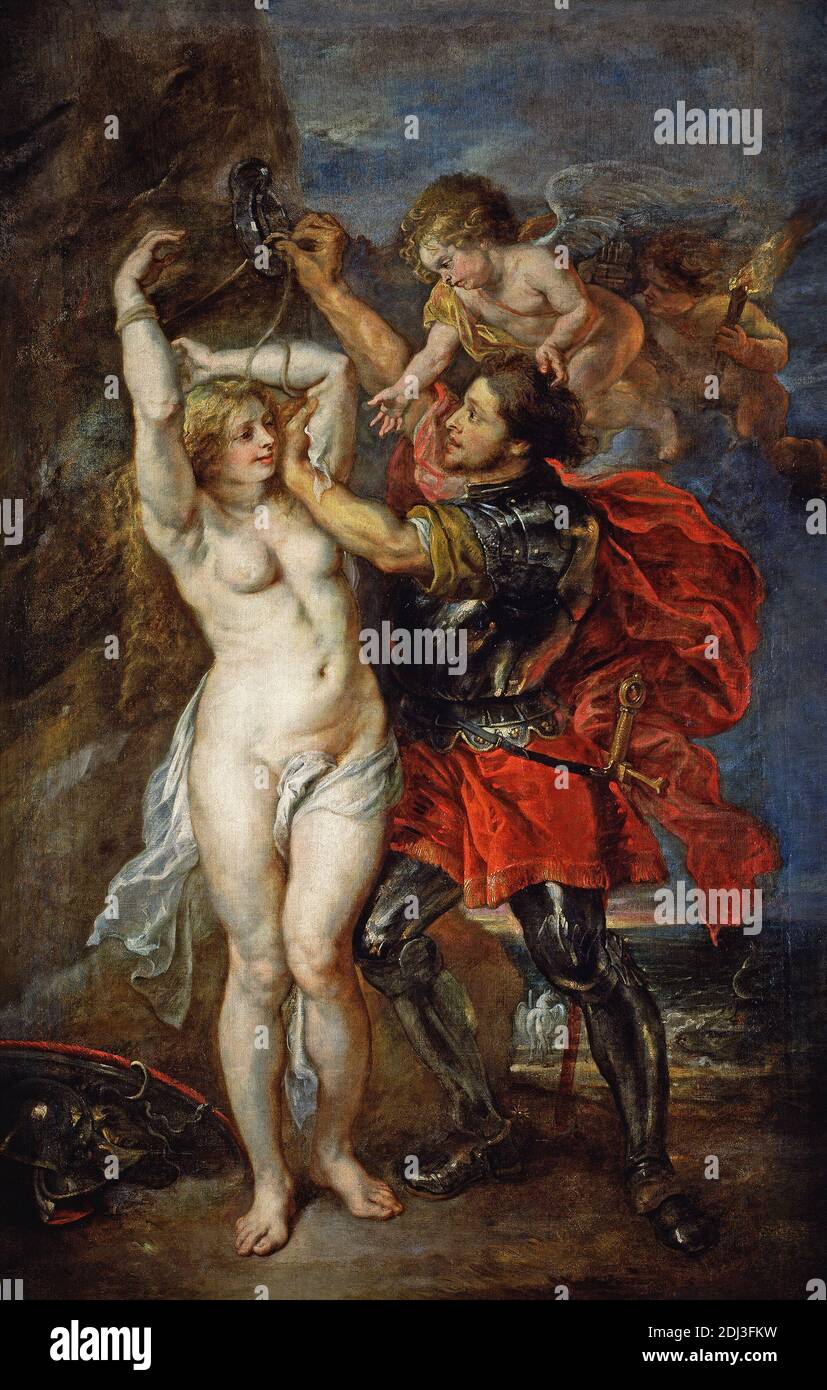 Perseus et Andromeda par Peter Paul Rubens, 1640. Musée du Prado à Madrid, Espagne Banque D'Images