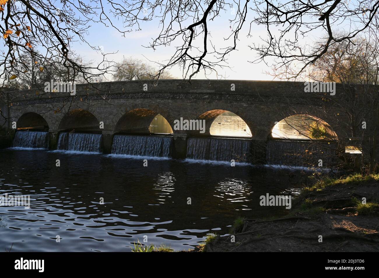 Five Arches, Foots Cray Meadows, Sidcup, Kent. ROYAUME-UNI Banque D'Images