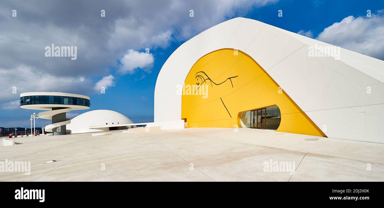Niemeyer Centre, Aviles, Asturies, Espagne, Europe Banque D'Images