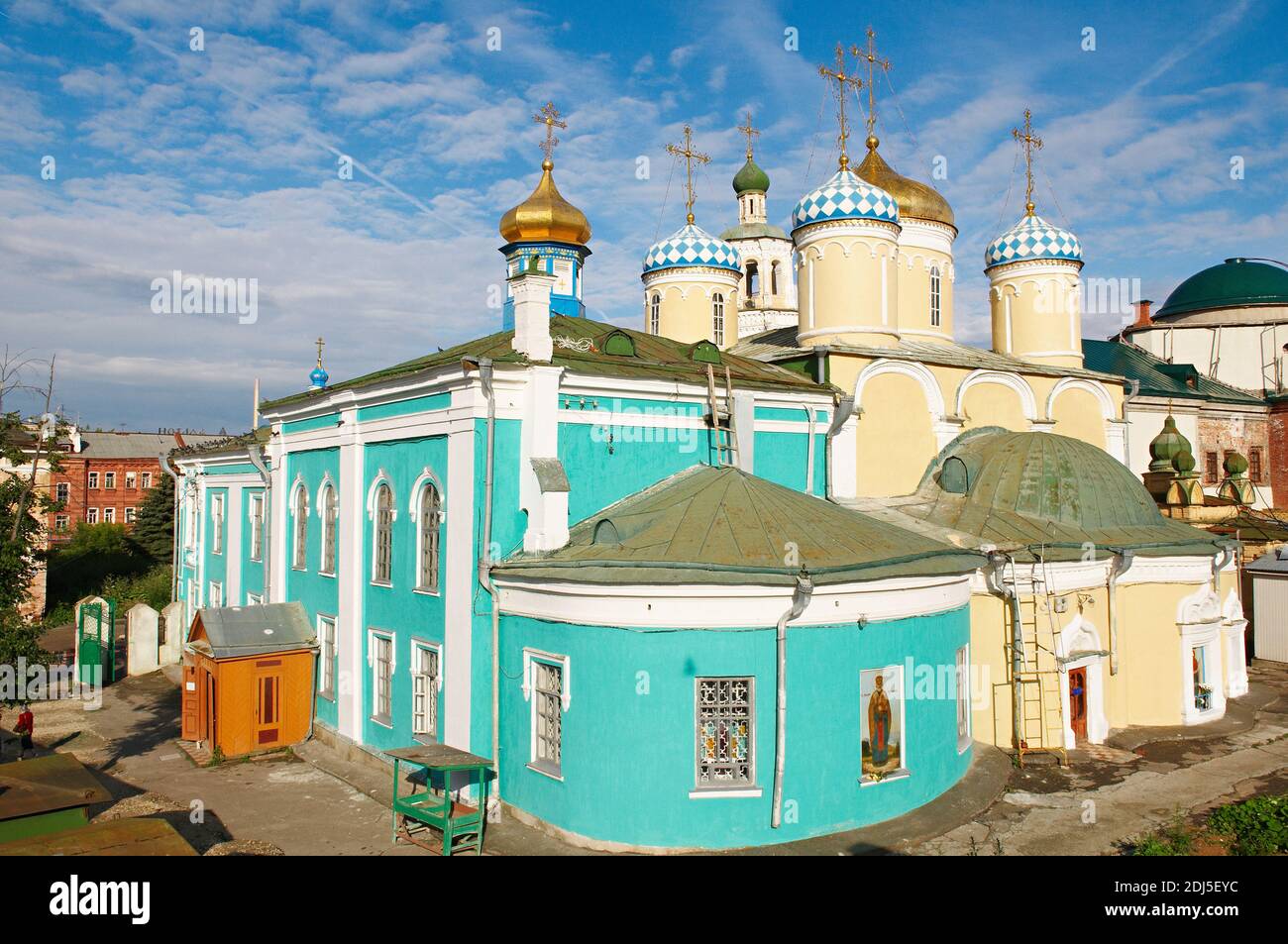 Russie, République du Tatarstan, ville de Kazan, église orthodoxe. Banque D'Images