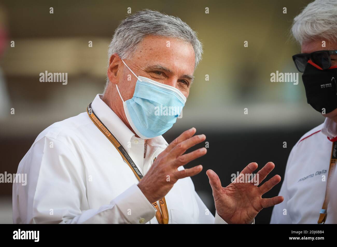 CAREY Chase (etats-unis), Président-directeur général de Formula One Group FOG, portrait lors du Grand Prix 2020 de Formule 1 Etihad Airways Abu Dhabi, du 11 au 13 décembre 2020 sur le circuit Yas Marina, à Abu Dhabi - photo Antonin Vincent / DPPI / LM Banque D'Images