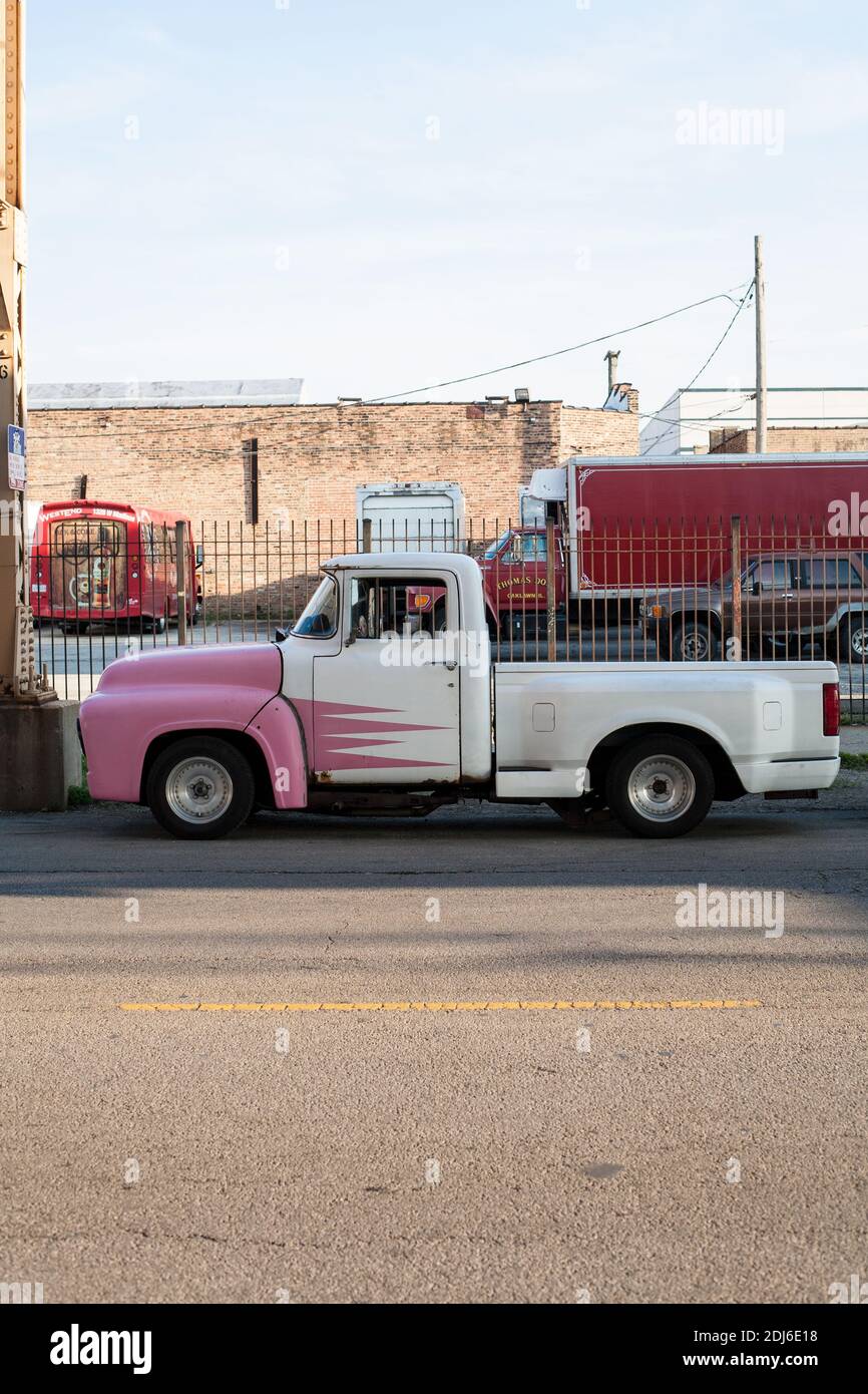 1956 Ford Chicago, il, États-Unis Banque D'Images