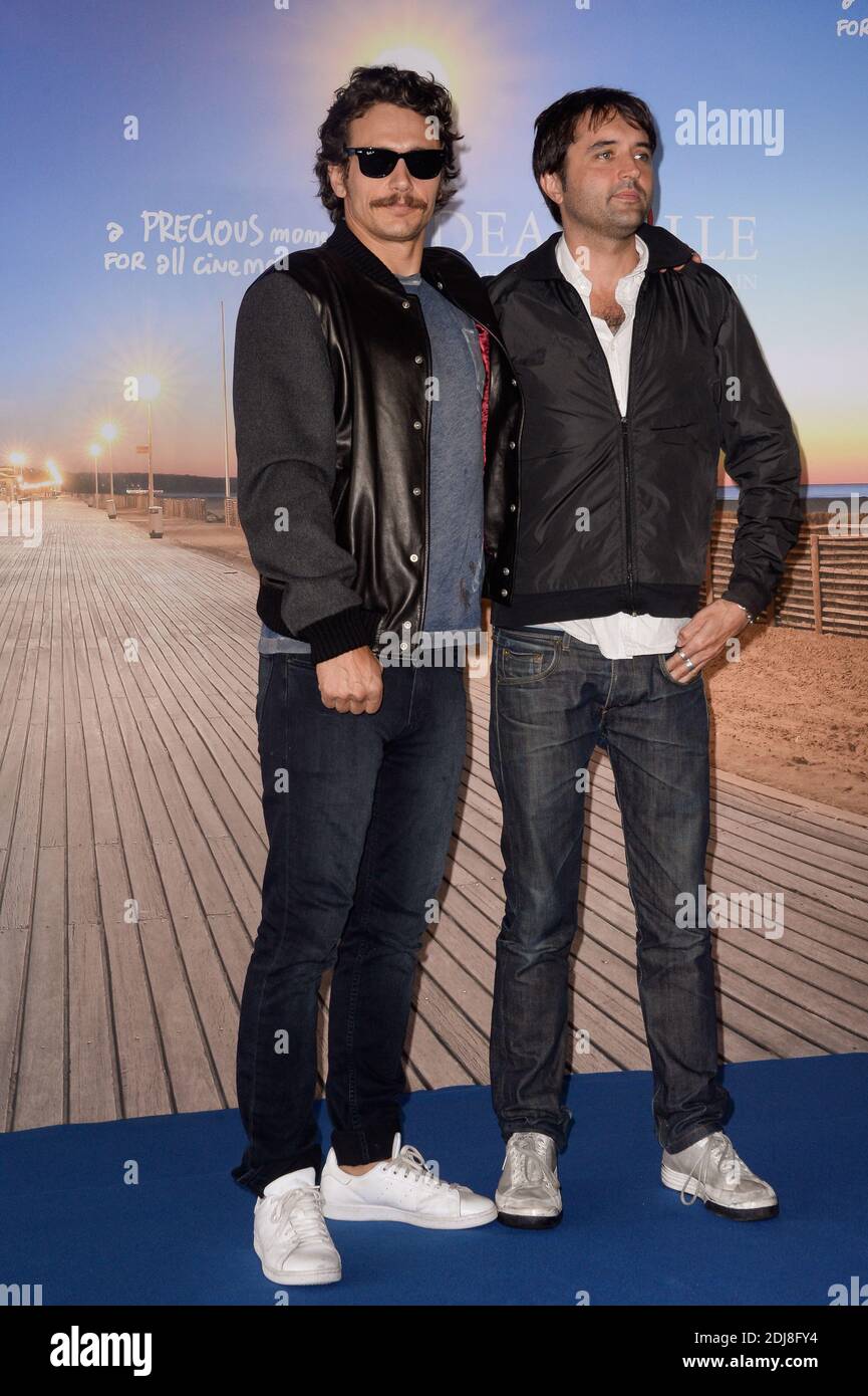 James Franco et le réalisateur Andrew Neel assistent à une séance photo pour Goat au 42e Festival du film américain de Deauville à Deauville, France le 5 septembre 2016photo Julien Reynaud/APS-Medias/ABACAPRESS.COM Banque D'Images