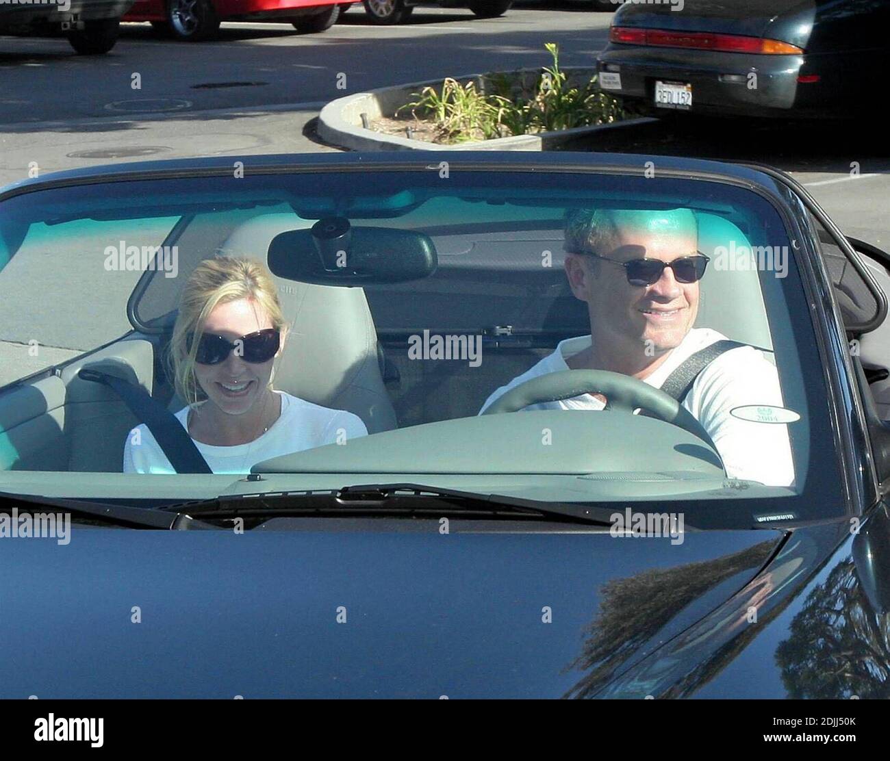Kelsey Grammer et sa femme à Malibu, ca. 4/10/05 [[rac]] Banque D'Images