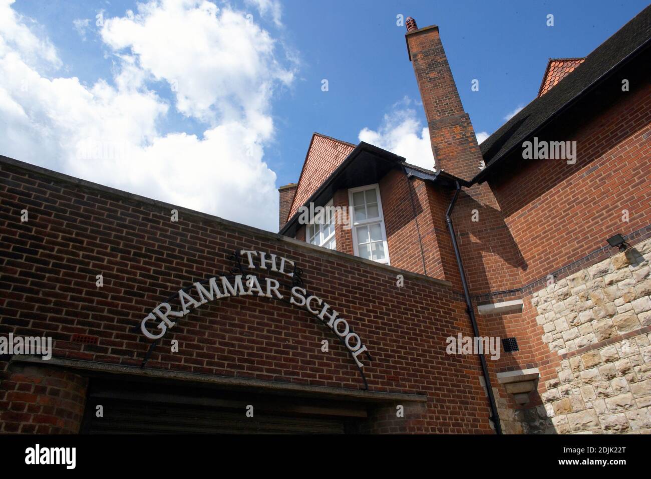 GRANDE-BRETAGNE / Londres / Rolling Stones / Dartford Grammar School / en 1954, Jagger a passé le onze plus, et est allé à l'école de grammaire de Dartford, où le Banque D'Images