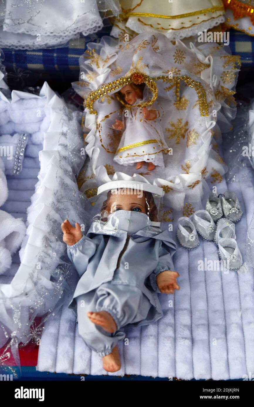 Creche De Noel Appele Nacimiento Pesebre Portail Ou Belen En Espagnol Detail La Paz Bolivie Photo Stock Alamy