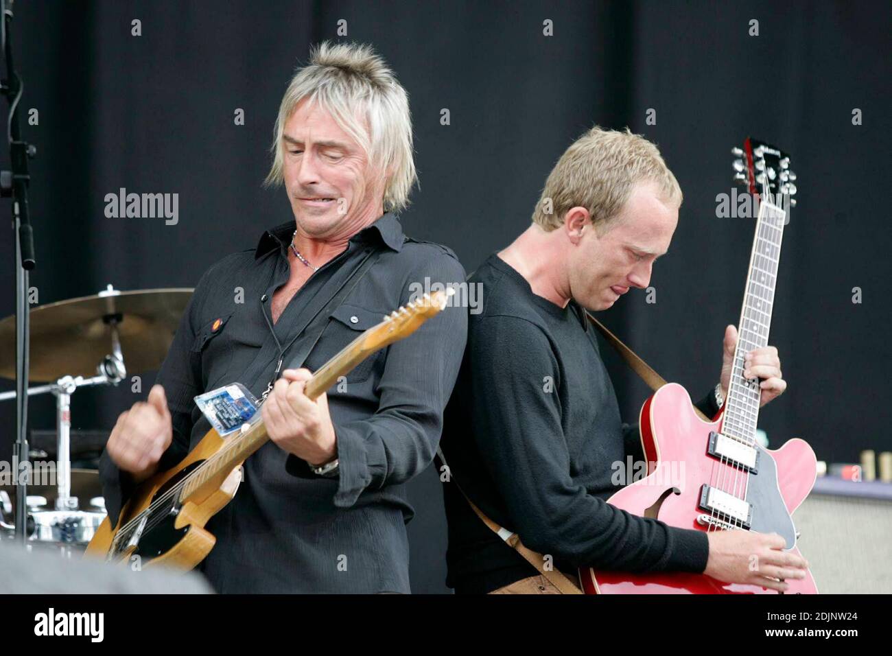 Paul Weller se exécutant au Chelmsford V Festival, 8/20/06 Banque D'Images