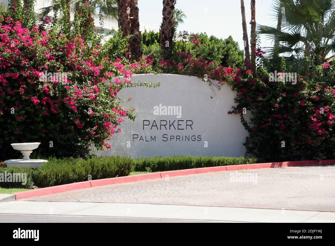 Hôtel le Parker Meridien à Palm Springs, ca. 8/15/06 Banque D'Images