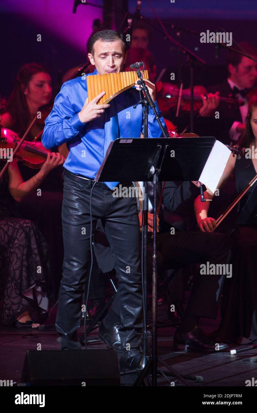 Cezar Cazanoi flûte de pan Vladimir Cosma fête ses 50 ans de carrière à l'Orchestre National