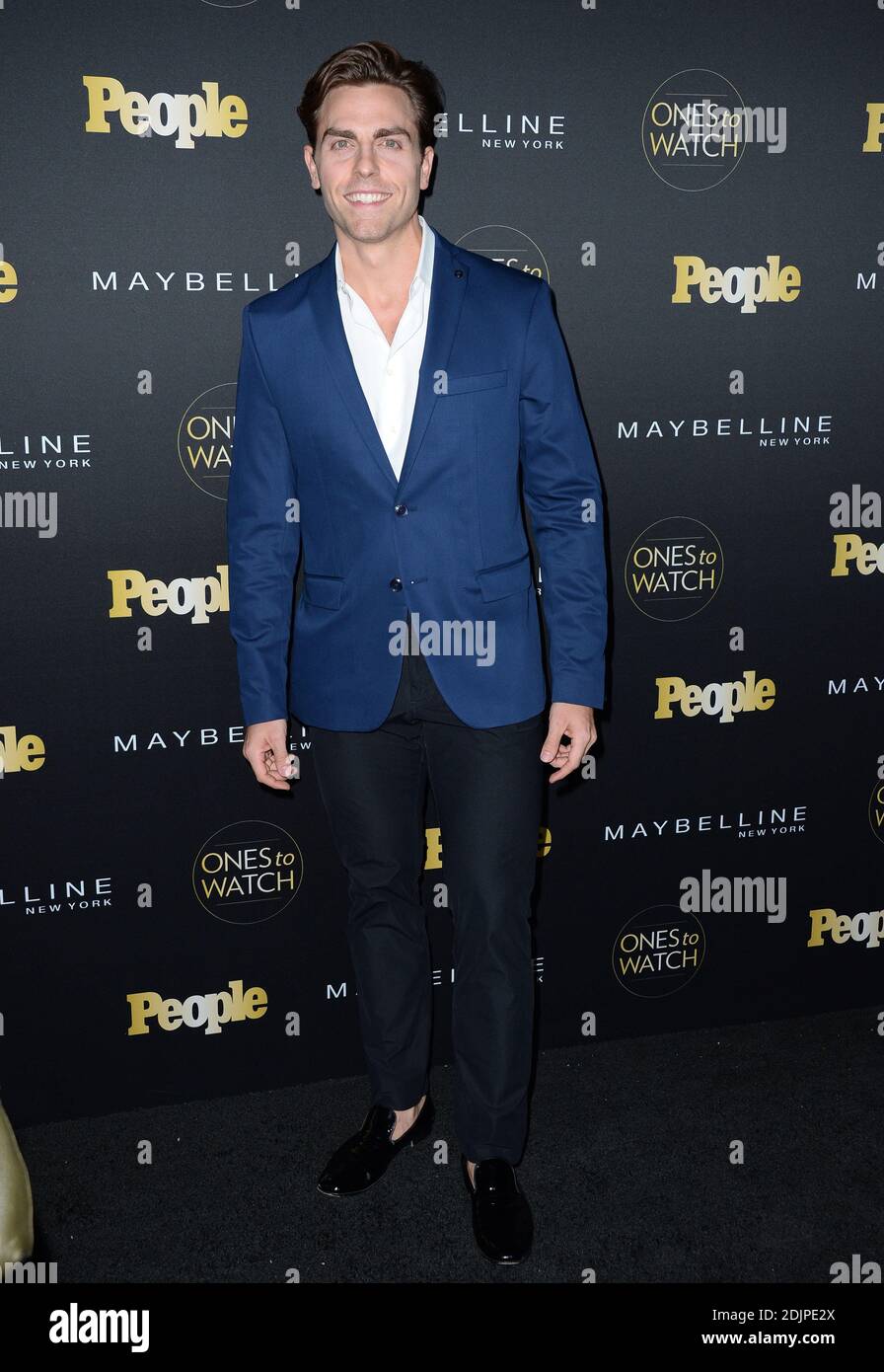 Colt Prattes participe à la fête « One to Watch » de E.P. Et L.P. le 13 octobre 2016 à West Hollywood, Californie. Photo de Lionel Hahn/ABACAPRESS.COM Banque D'Images