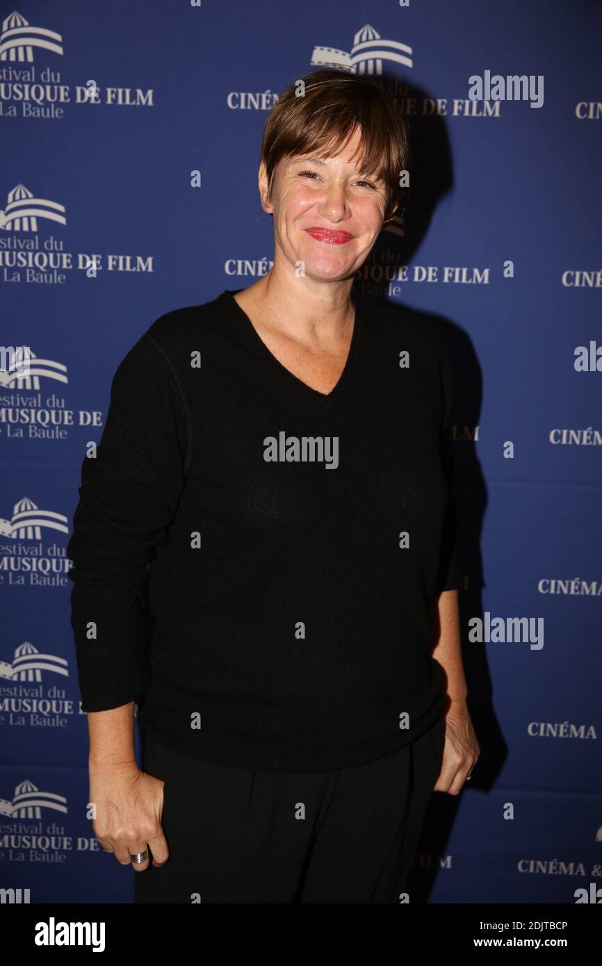 Maitena Biraben assistante au photocall du jury du 3e Festival du Cinéma et musique de film de la Baule, a la Baule, France le 09 novembre 2016. Photo de Jerome Domine/ABACAPRESS. COM Banque D'Images