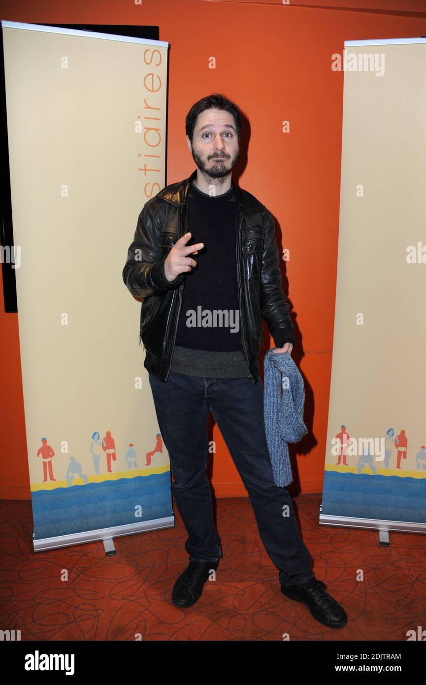 Acteur Alexandre Philip participant à la soirée de lancement de la série "Vestiaires" saison 6 et "Vestiaires libertés" saison 2, à l'Opéra de Gaumont, à Paris, France, le 14 novembre 2016. Photo par Mireille Ampilhac/ABACAPRESS.COM Banque D'Images