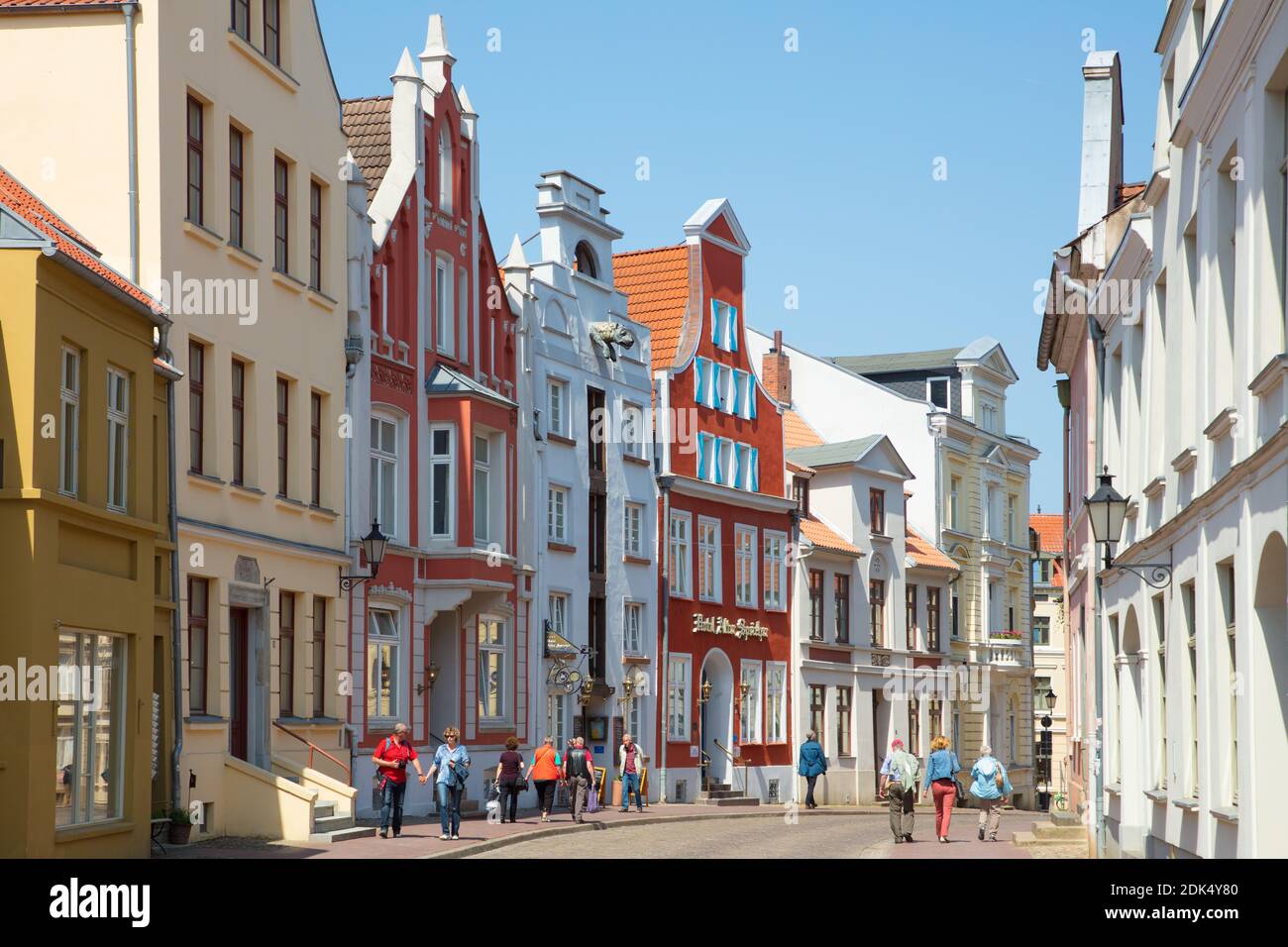 Allemagne, Mecklenburg-Vorpommern, Stadt Wismar, Banque D'Images