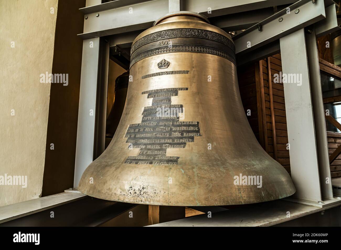 Carillon cloches Saints Pierre et Paul est un monument russe orthodoxe cathédrale. Saint-Pétersbourg, Russie Banque D'Images