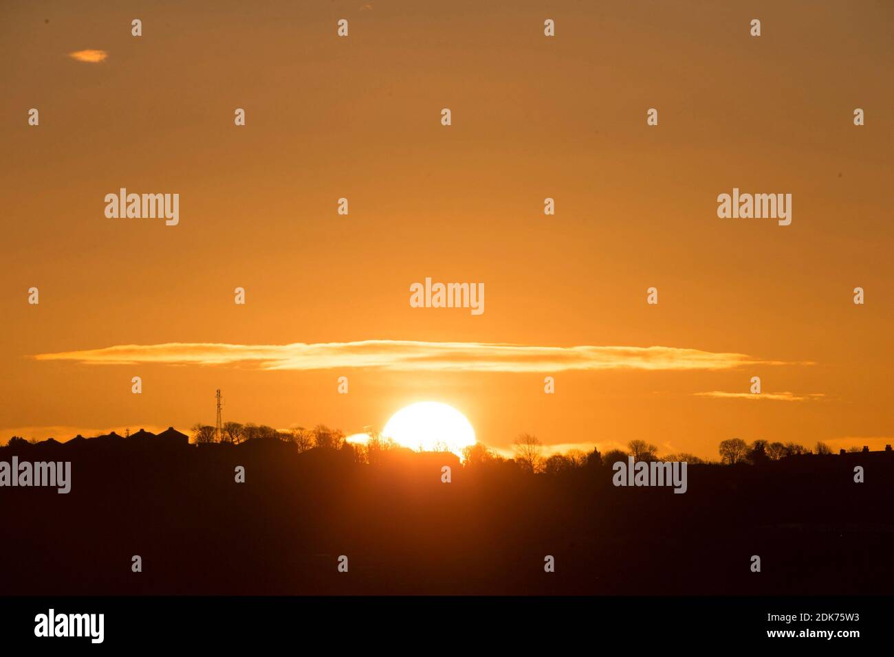 Winter Sunrise Banque D'Images