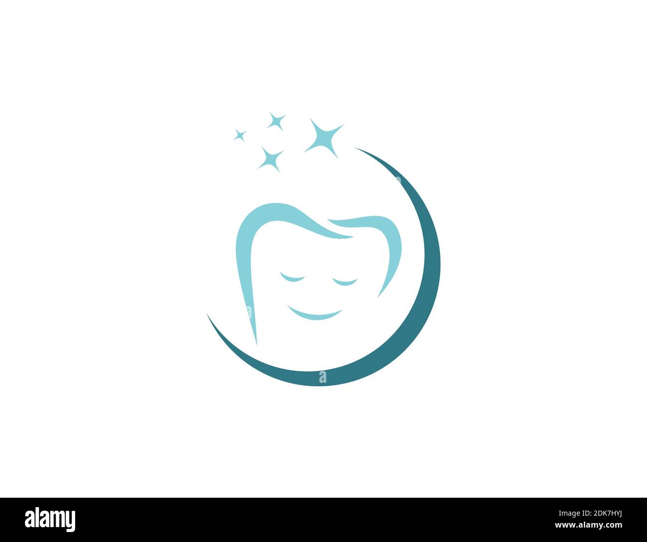 modèle de conception de logo dentaire smile pour la clinique Image  Vectorielle Stock - Alamy