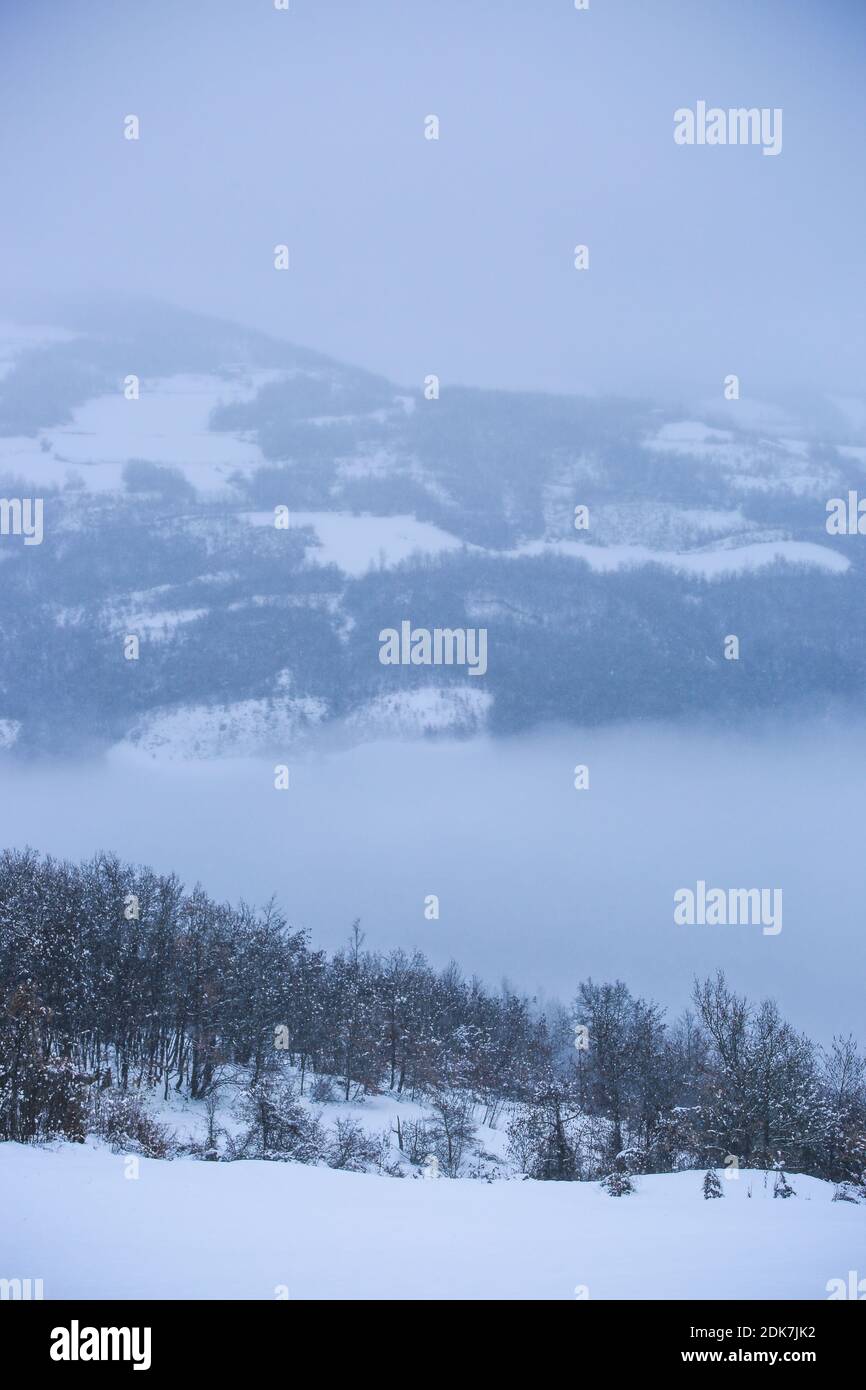 Jours de neige Banque D'Images