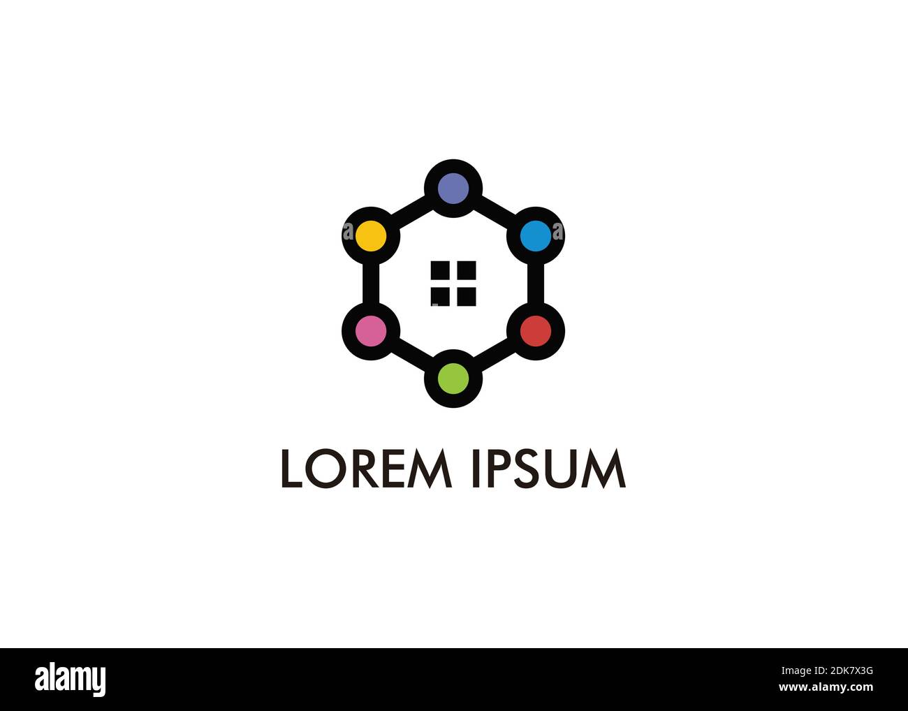 Modèle de logo d'ampoule d'idée créative inspiration de conception Illustration de Vecteur