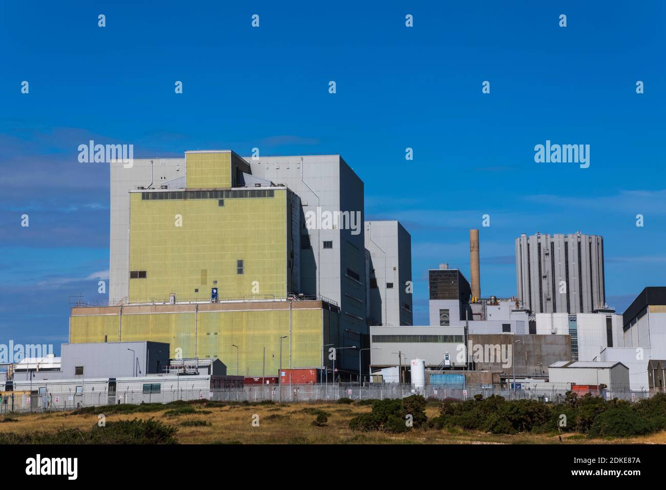 Angleterre, Kent, Dungeness, EDF Dungeness B Nuclear Power Station Banque D'Images