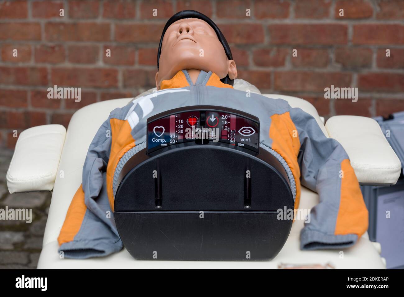 Sauver le mannequin en pratique Banque D'Images