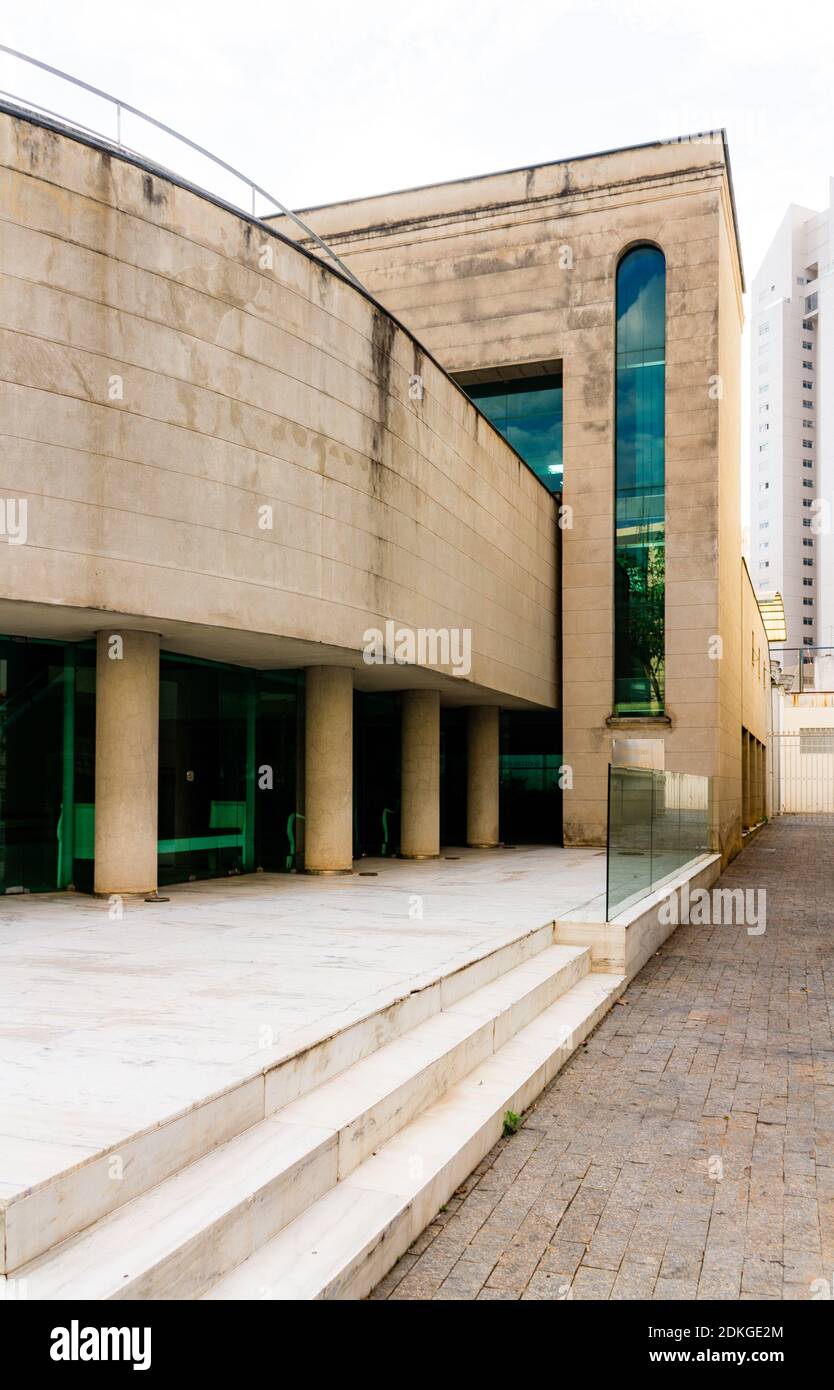 Siège de l'Academia Mineira de Letras (Minas Gerais Academy of Letters) à Belo Horizonte, Brésil Banque D'Images