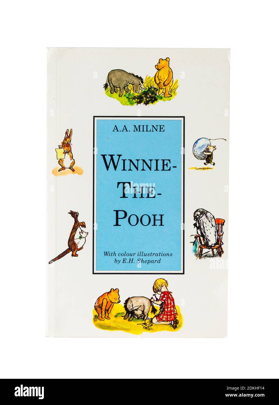 Winnie-The-Pooh par E. H. Shepard, Grand Londres, Angleterre, Royaume-Uni Banque D'Images
