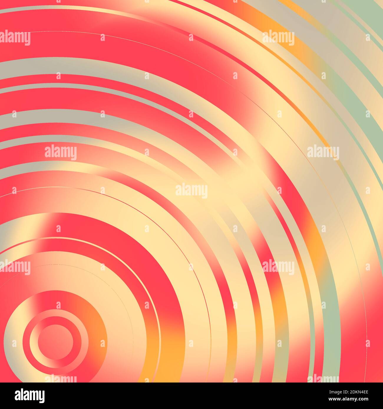 Fond d'écran abstrait cercle créatif avec superposition de texture de couleur vive. Idéal pour les fonds et les textures, les sites Web, l'impression, etc Banque D'Images