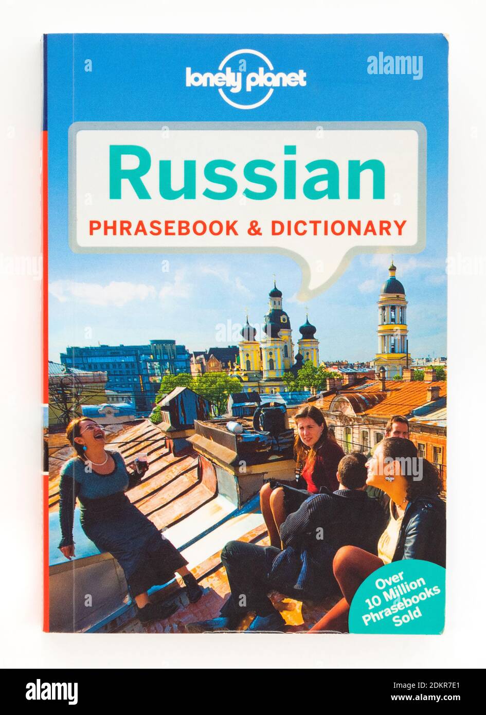 Russe Phrasebook phrase livre et dictionnaire - Lonely Planet Banque D'Images