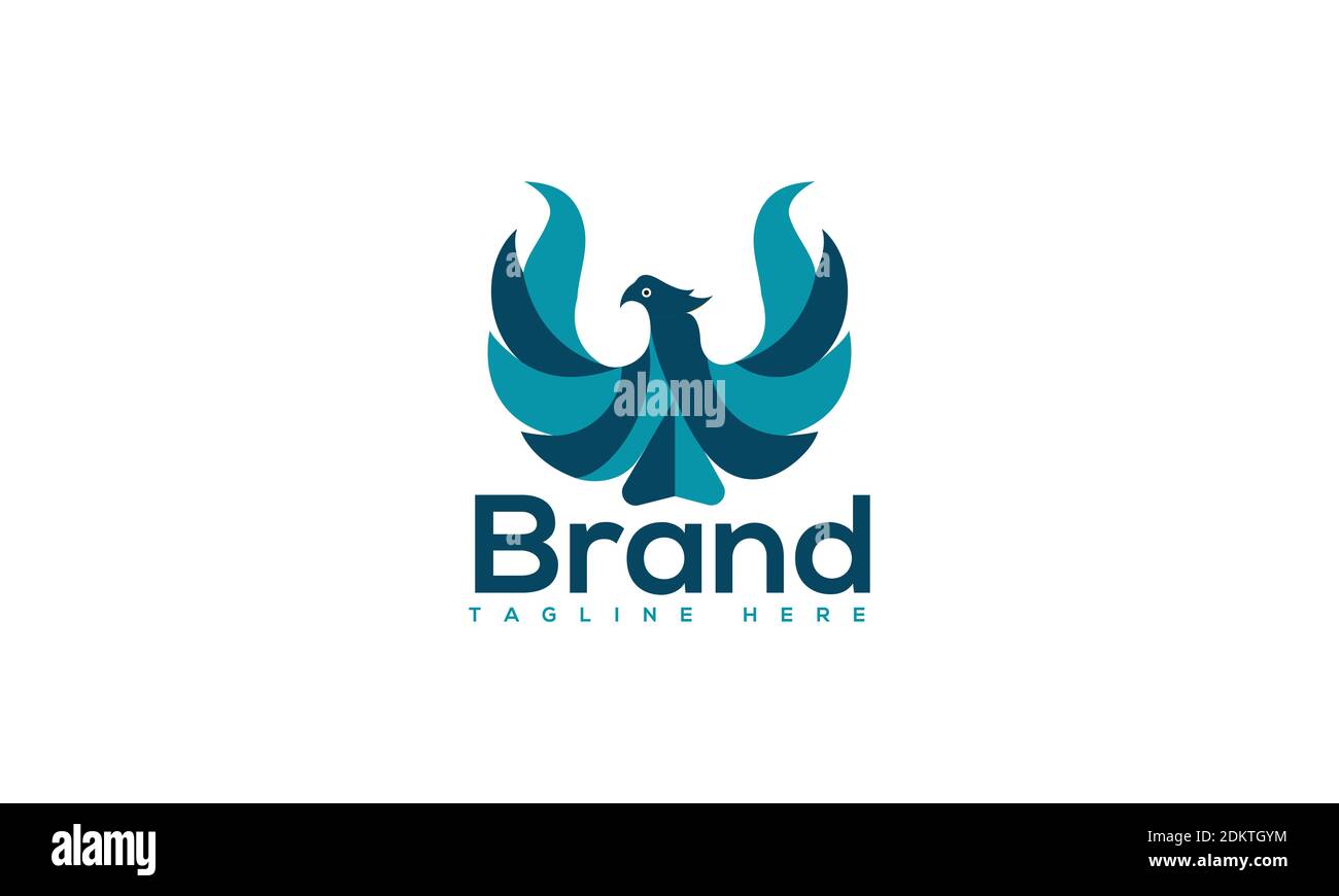 Logo oiseaux et modèle vectoriel Illustration de Vecteur