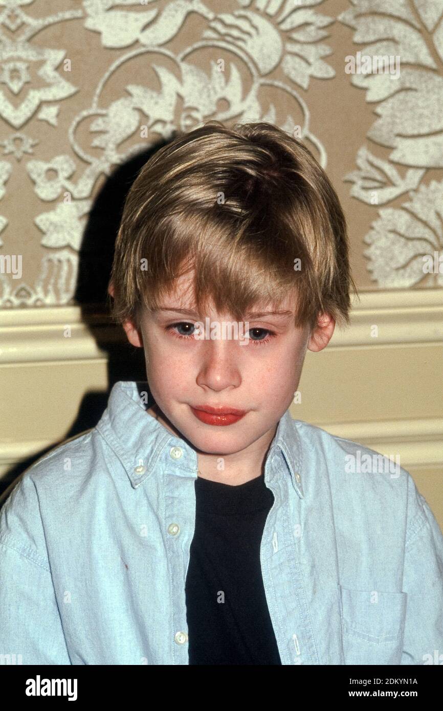 Star of 'Home Alone', Macaulay Culkin, cica 1990 / référence du dossier 34000-1121PLTHA Banque D'Images