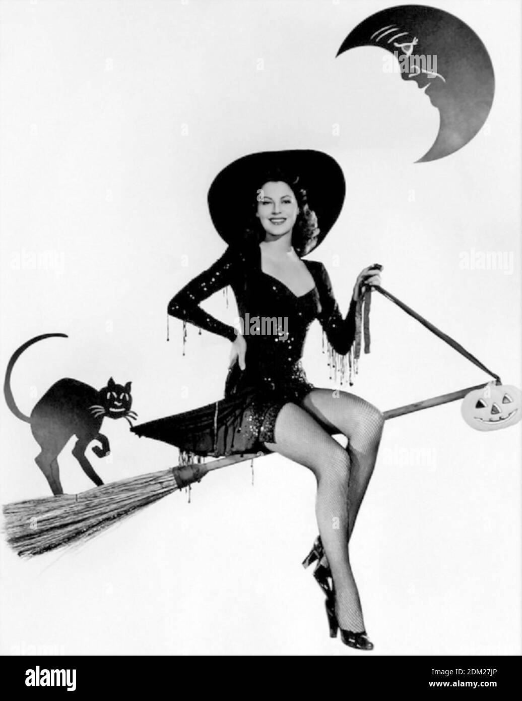 HALLOWEEN Hollywood Pinup style vers 1940 Banque D'Images