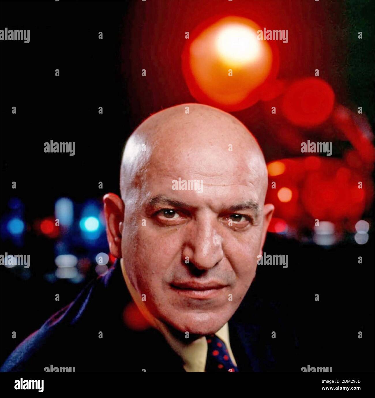 TELLY SAVAlas (1922-1994) acteur et chanteur américain de cinéma et de télévision en 1973 Banque D'Images TELLY SAVAlas (1922-1994) acteur et chanteur américain de cinéma et de télévision en 1973 Banque D'Images