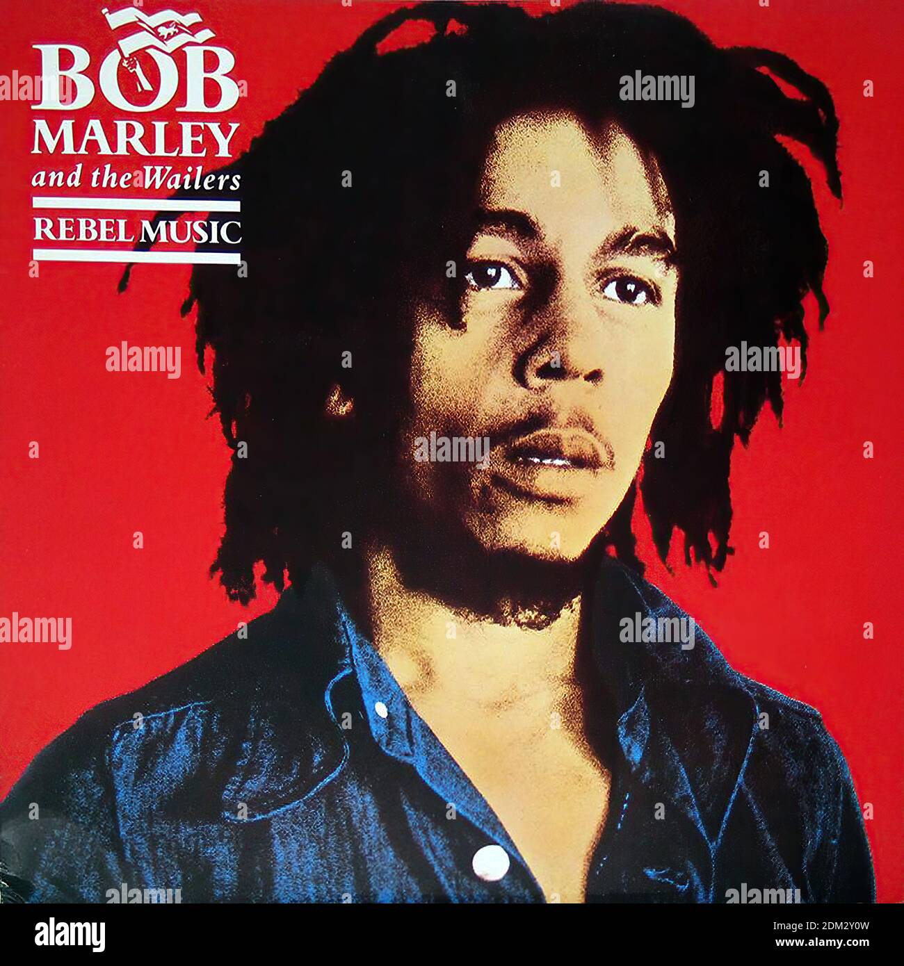 BOB MARLEY THE WAILERS REBEL MUSIC FOC COVER - VINTAGE Pochette en vinyle  Photo Stock - Alamy