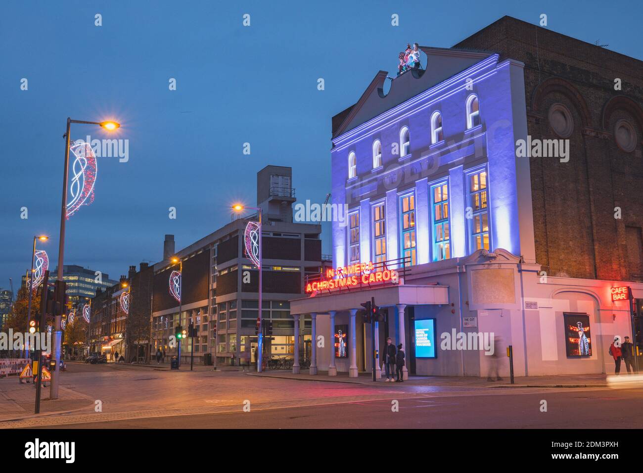 Le théâtre Old Vic le 9 décembre dans le sud de Londres, au Royaume-Uni. Photo de Sam Mellish Banque D'Images