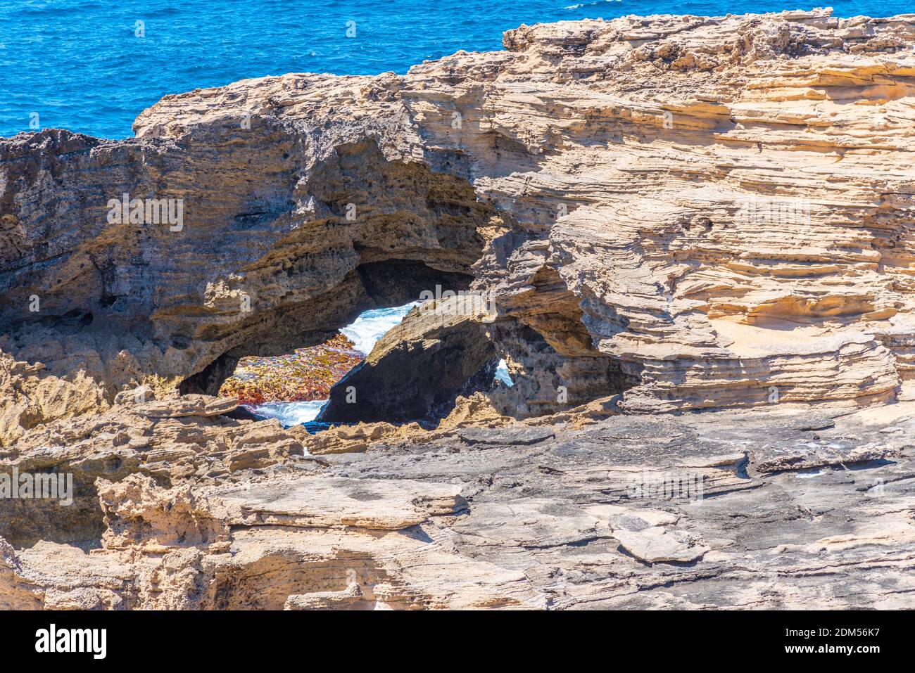 Cap Vlamingh sur l'île de Rottnest en Australie Banque D'Images